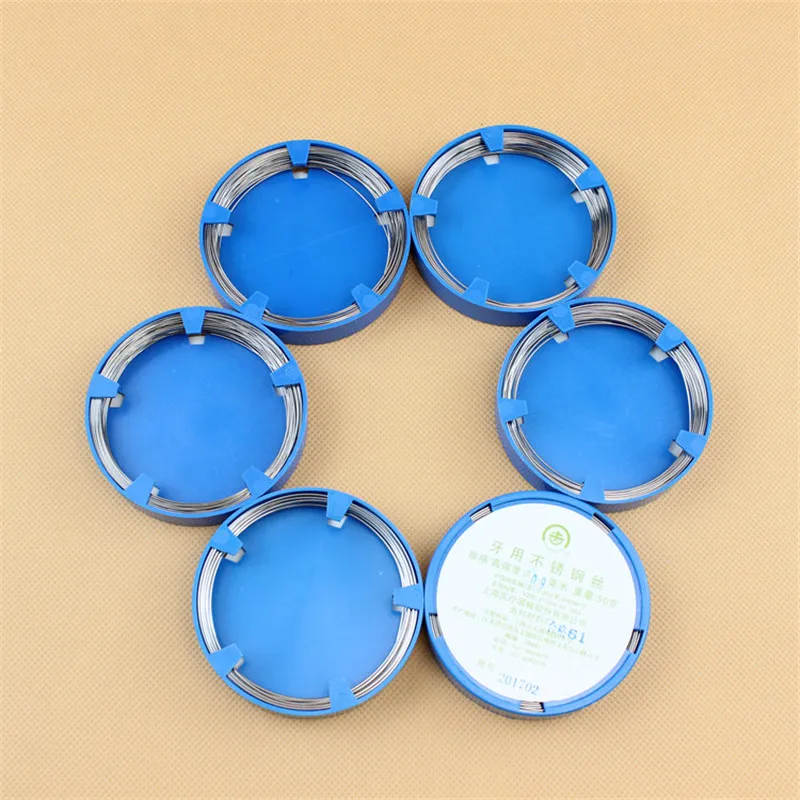 1Pcs Dental Stainless Steel Wire Mayitr For Teeth Orthodontic Surgical Instruments Dentist Tools 0.5/0.6/0.7/0.8/0.9/1.0mm
1Pcs Dental Stainless Steel Wire Mayitr For Teeth Orthodontic Surgical Instruments Dentist Tools 0.5/0.6/0.7/0.8/0.9/1.0mm