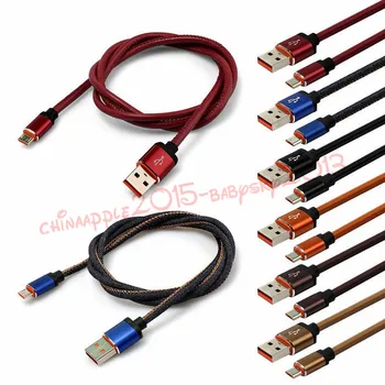 1m 3FT 25CM Micro V8 5pin Type c Leather alloy usb data charging cable fast charger cord for samsung s4 s6 s7 s8 note 2 4 htc lg
1m 3FT 25CM Micro V8 5pin Type c Leather alloy usb data charging cable fast charger cord for samsung s4 s6 s7 s8 note 2 4 htc lg
