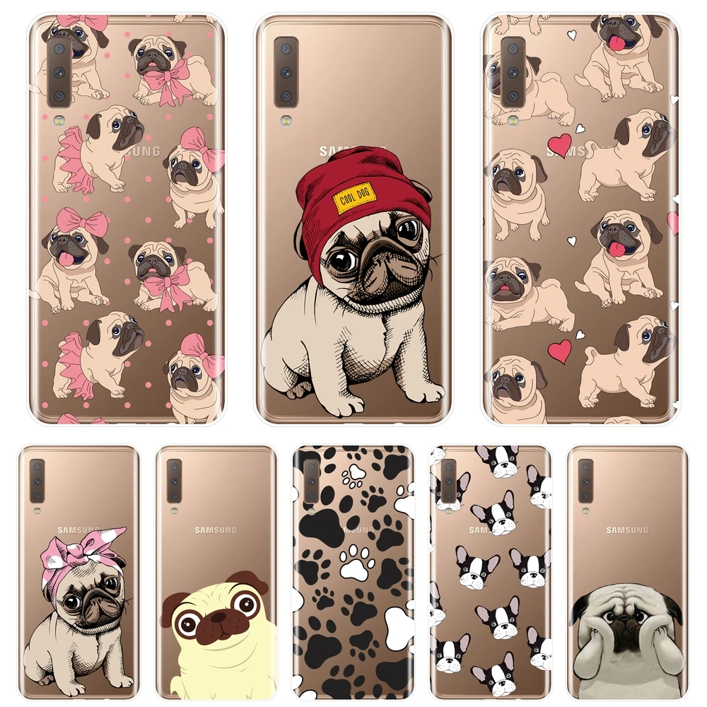 Back Cover For Samsung Galaxy A6 A8 Plus 2018 A5 A7 Silicone Soft Pug French Bulldog Phone Case For Samsung A3 A5 A7 2016 2017
Back Cover For Samsung Galaxy A6 A8 Plus 2018 A5 A7 Silicone Soft Pug French Bulldog Phone Case For Samsung A3 A5 A7 2016 2017