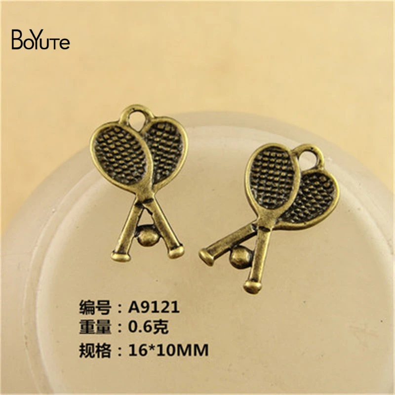 BoYuTe (100 Pieces/lot) 16*10MM Antique Bronze Plated Zinc Alloy Tennis Racket Charms Metal Pendant Diy Jewelry Accessories
BoYuTe (100 Pieces/lot) 16*10MM Antique Bronze Plated Zinc Alloy Tennis Racket Charms Metal Pendant Diy Jewelry Accessories