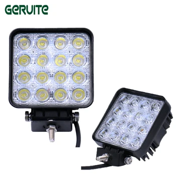 1Pcs 16*3W LED 48W 6000K Truck Car Led Working/Driving Light Fog Lamp Bulb for Jeep SUV ATV Waterproof IP 67 DC12-24V
1Pcs 16*3W LED 48W 6000K Truck Car Led Working/Driving Light Fog Lamp Bulb for Jeep SUV ATV Waterproof IP 67 DC12-24V