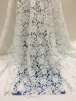 New arrival African guipure white lace for wedding dress.French Floral Embroidery mesh Lace Fabric.free shipping FCP1817 5yards
New arrival African guipure white lace for wedding dress.French Floral Embroidery mesh Lace Fabric.free shipping FCP1817 5yards