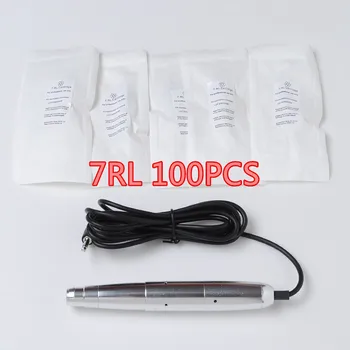 100PCS Disposable Sterilized Professional Tattoo Needles 7RL For Tattoo Eyebrow Pen
100PCS Disposable Sterilized Professional Tattoo Needles 7RL For Tattoo Eyebrow Pen