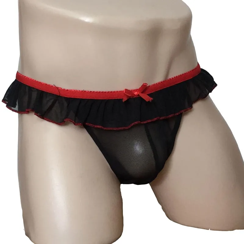 Mens Sexy Lingerie Lace Trim Panties Bikini Underwear Sheer Mesh Bulge Pouch Briefs Erotic Sissy Gay Fetish Under Pants
Mens Sexy Lingerie Lace Trim Panties Bikini Underwear Sheer Mesh Bulge Pouch Briefs Erotic Sissy Gay Fetish Under Pants