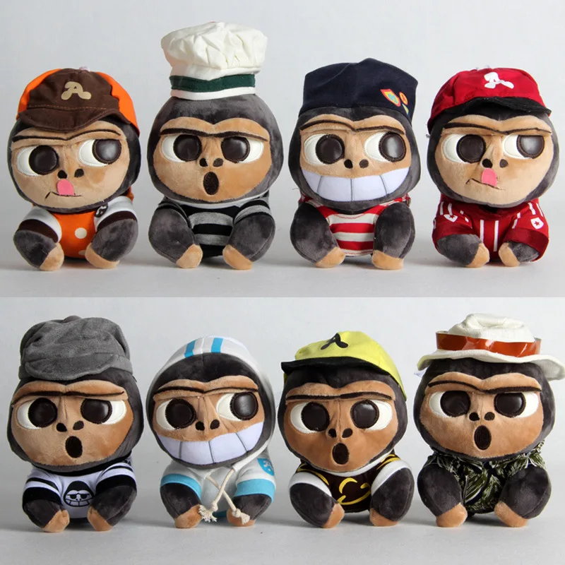 Funny Plush Toys Funny hip hop Monkey Dolls Stuffed Animals Toys for Wedding Celebration Kid's Birthday xmas Gift Toy
Funny Plush Toys Funny hip hop Monkey Dolls Stuffed Animals Toys for Wedding Celebration Kid's Birthday xmas Gift Toy
