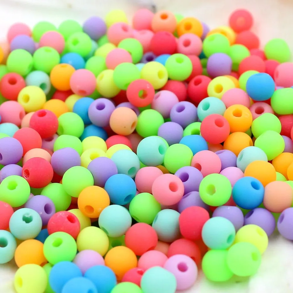 6mm Plastic Acrylic Chunky Beads Cindy Color Round Loose Spacer Beads For DIY Jewelry Making Bracelet Findings
6mm Plastic Acrylic Chunky Beads Cindy Color Round Loose Spacer Beads For DIY Jewelry Making Bracelet Findings