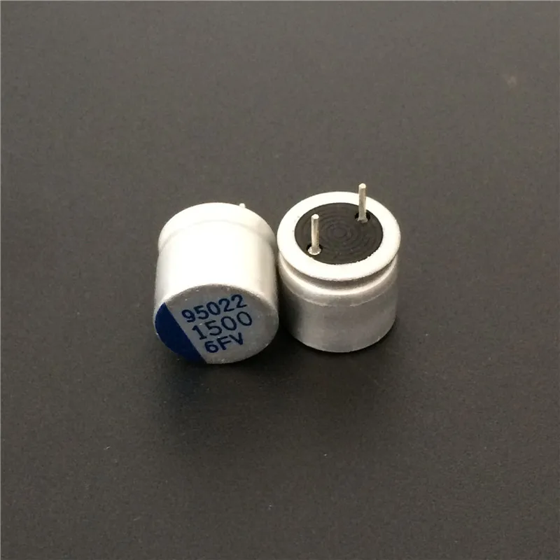 10pcs 1500uF 6.3V SAMWHA FV serires 10x10mm Low ESR High Ripple Current 6.3V1500uF For MB/VGA Solid Capacitor 
10pcs 1500uF 6.3V SAMWHA FV serires 10x10mm Low ESR High Ripple Current 6.3V1500uF For MB/VGA Solid Capacitor