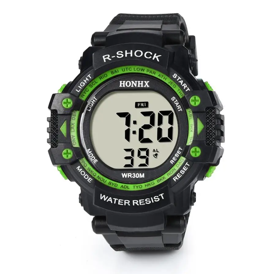Fashion Digital LED Quartz Wristwatch hours Men's Sport Date Military Waterproof male bracelet Mechanical watches montres hommes
Fashion Digital LED Quartz Wristwatch hours Men's Sport Date Military Waterproof male bracelet Mechanical watches montres hommes