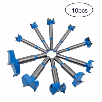 10pcs Professional Forstner Carbide Drill Bit Set Wood Cutting Hinge Boring Bit(Blue)
10pcs Professional Forstner Carbide Drill Bit Set Wood Cutting Hinge Boring Bit(Blue)