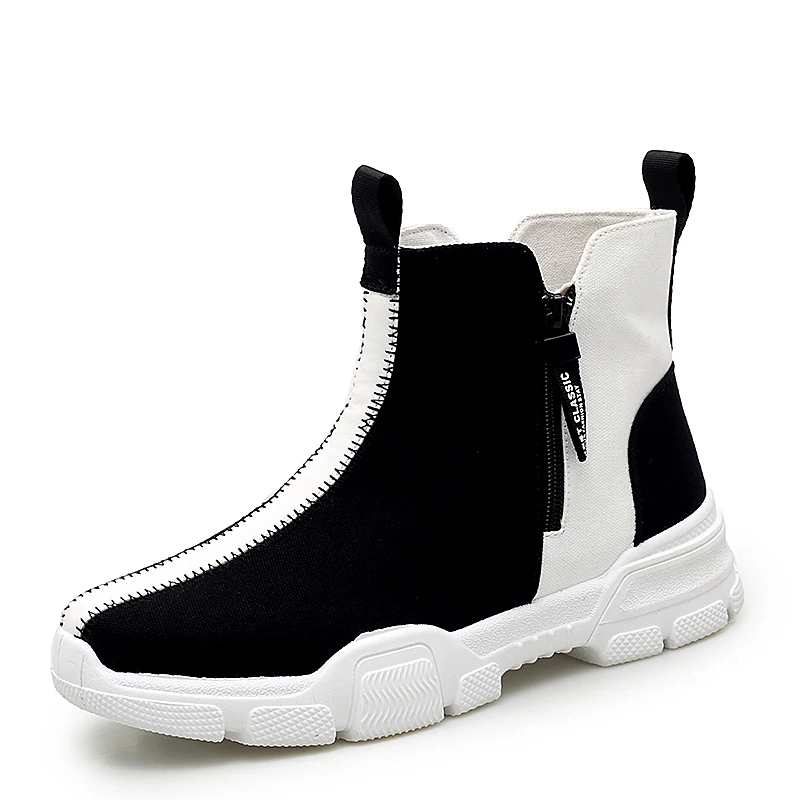 2019 Fashion Breathable Canvas Flat Shoes Men Popular Ankle Boots Slip On Autumn Spring Wear Botas 3#23D50
2019 Fashion Breathable Canvas Flat Shoes Men Popular Ankle Boots Slip On Autumn Spring Wear Botas 3#23D50
