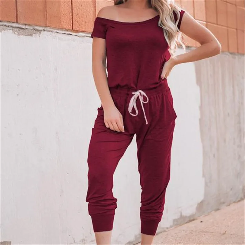 Women's Clubwear Playsuit Bodysuit Party Jumpsuits Romper Cotton Womens Short Sleeve Bodycon Jumpsuit New 2019
Women's Clubwear Playsuit Bodysuit Party Jumpsuits Romper Cotton Womens Short Sleeve Bodycon Jumpsuit New 2019