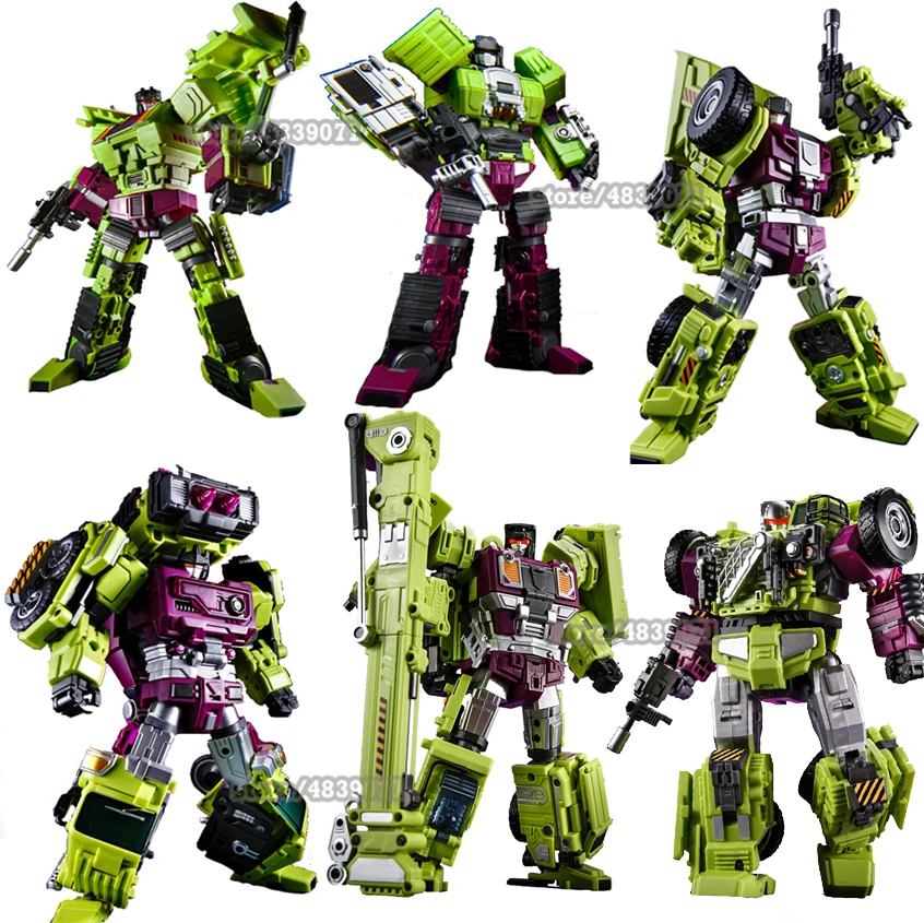 JINBAO New Devastator Toys Transformation KO GT Robot Trucks Car Oversize Action Figure Excavator Crane Model Toys
JINBAO New Devastator Toys Transformation KO GT Robot Trucks Car Oversize Action Figure Excavator Crane Model Toys