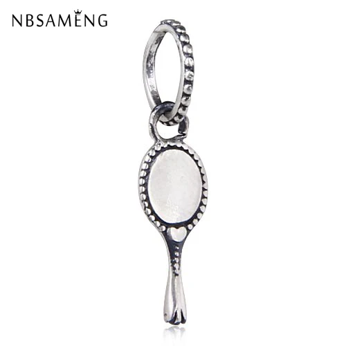 Original Real 925 Sterling Silver Charm European Cosmetic Mirror Beads Pendant Fit Pandora Bracelets Bangles Women DIY Jewelry
Original Real 925 Sterling Silver Charm European Cosmetic Mirror Beads Pendant Fit Pandora Bracelets Bangles Women DIY Jewelry