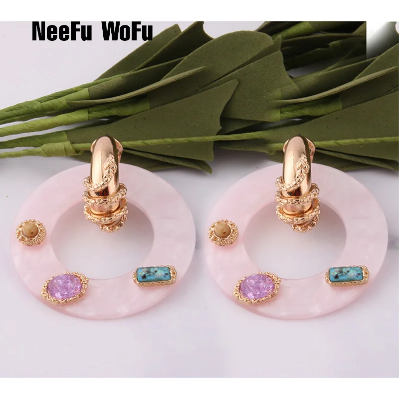 NeeFu WoFu Shell Drop Earring Snake Earring Copper Large Resin Big Earrings Woman Brinco Ear Oorbellen Christmas Gift
NeeFu WoFu Shell Drop Earring Snake Earring Copper Large Resin Big Earrings Woman Brinco Ear Oorbellen Christmas Gift