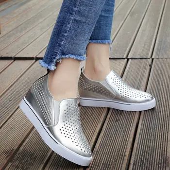 WGZNYN 2020 Summer Autumn Platform Wedge Heel Sneakers Women Shoes with Increased Platform Sole Female Fashion Zapatillas Mujer
WGZNYN 2020 Summer Autumn Platform Wedge Heel Sneakers Women Shoes with Increased Platform Sole Female Fashion Zapatillas Mujer