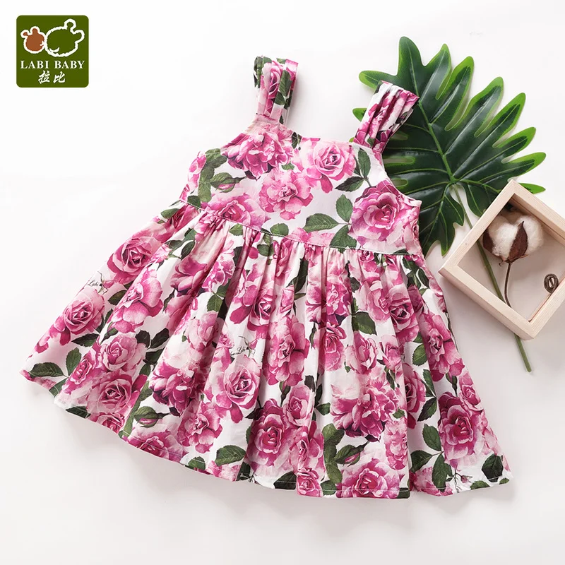 Sling Tutu Dress Toddler Girl Summer Clothes Sleeveless Floral Printed Cotton Princess Jasmine Elegant Little Clothing
Sling Tutu Dress Toddler Girl Summer Clothes Sleeveless Floral Printed Cotton Princess Jasmine Elegant Little Clothing