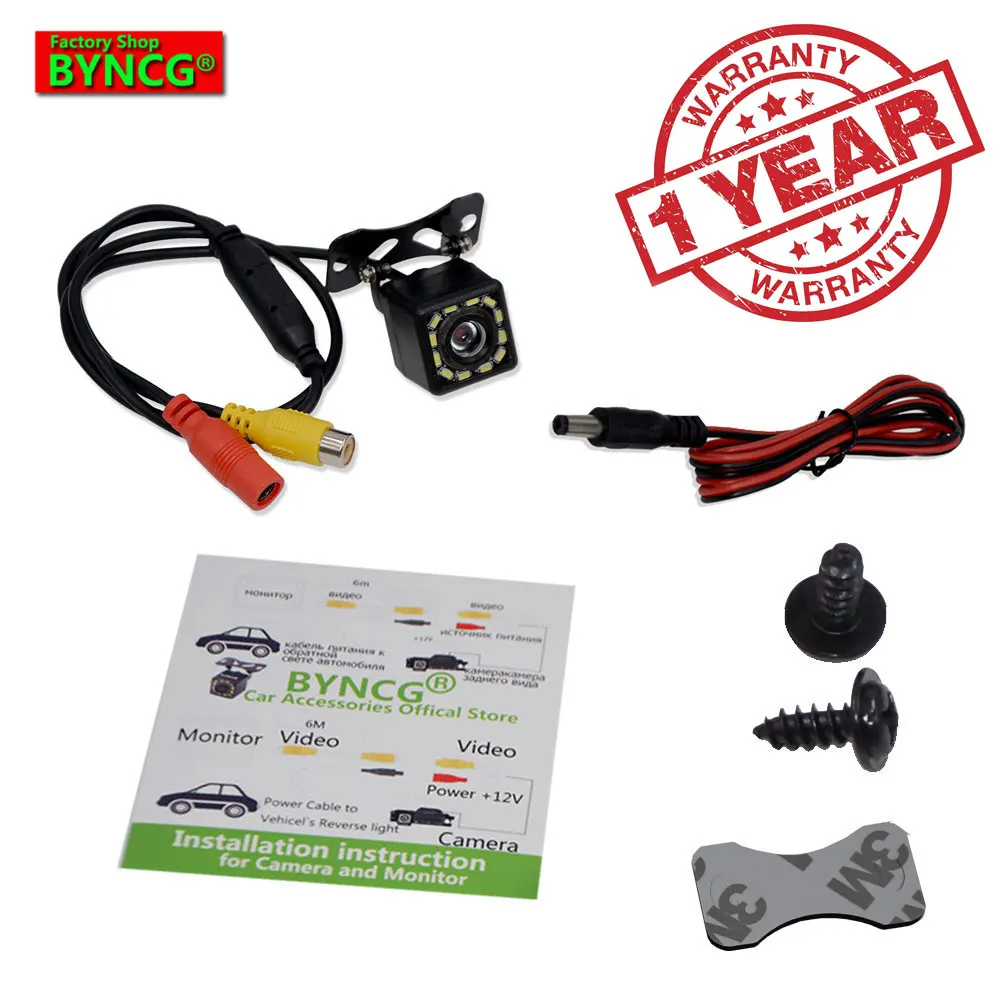 BYNCG WG12 Free Shipping 12LEDs Rear View Camera Waterproof 12 LEDs Night Vision Car CCD Rear View Camera Reverse Camera
BYNCG WG12 Free Shipping 12LEDs Rear View Camera Waterproof 12 LEDs Night Vision Car CCD Rear View Camera Reverse Camera