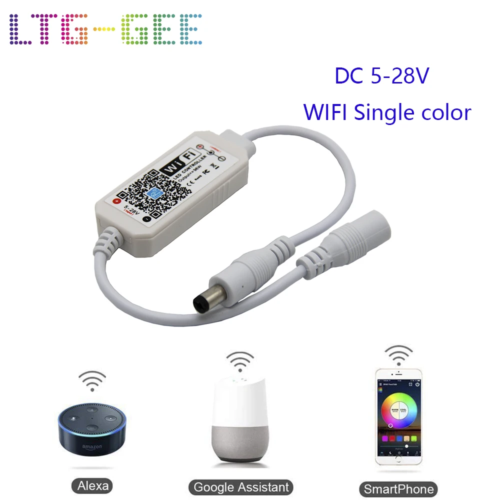 DC5-24V WIFI RGB/RGBW/Pixel led strip controller Music controller Work with Amazon Alexa & Google Home for home decoration
DC5-24V WIFI RGB/RGBW/Pixel led strip controller Music controller Work with Amazon Alexa & Google Home for home decoration