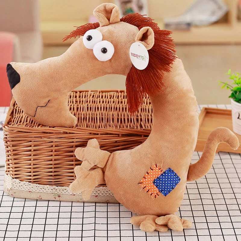 Creative Dinosaur Plush Toys Travel Headrest Pillow Cartoon Animal U Shaped Neck Giraffe Sheep Cushion Children Christmas Gift
Creative Dinosaur Plush Toys Travel Headrest Pillow Cartoon Animal U Shaped Neck Giraffe Sheep Cushion Children Christmas Gift
