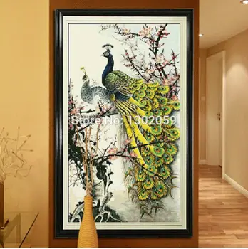 Available High Quality Embroidery Package Cross Stitch Kit Wintersweet Peacock Flower Animal 18CT/16CT/14CT/11CT/9CT
Available High Quality Embroidery Package Cross Stitch Kit Wintersweet Peacock Flower Animal 18CT/16CT/14CT/11CT/9CT