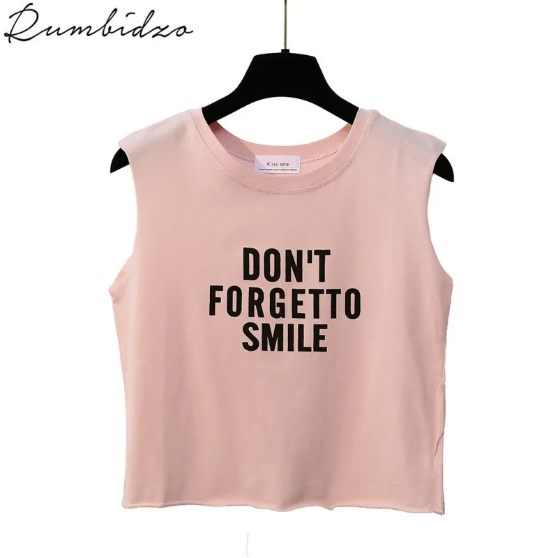 Фото 2018 New Fashion crop top women letter printed funny summer tops sexy sleeveless tank t Shirt pink vest cropped girl female | Женская