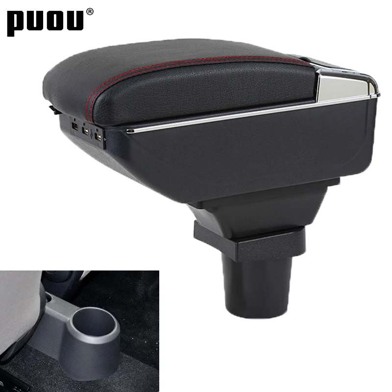 Car Armrest For Volkswagen UP Dual Layer Rotatable Armrest box Central Store Content box with ashtray Cup holder USB Interface
Car Armrest For Volkswagen UP Dual Layer Rotatable Armrest box Central Store Content box with ashtray Cup holder USB Interface
