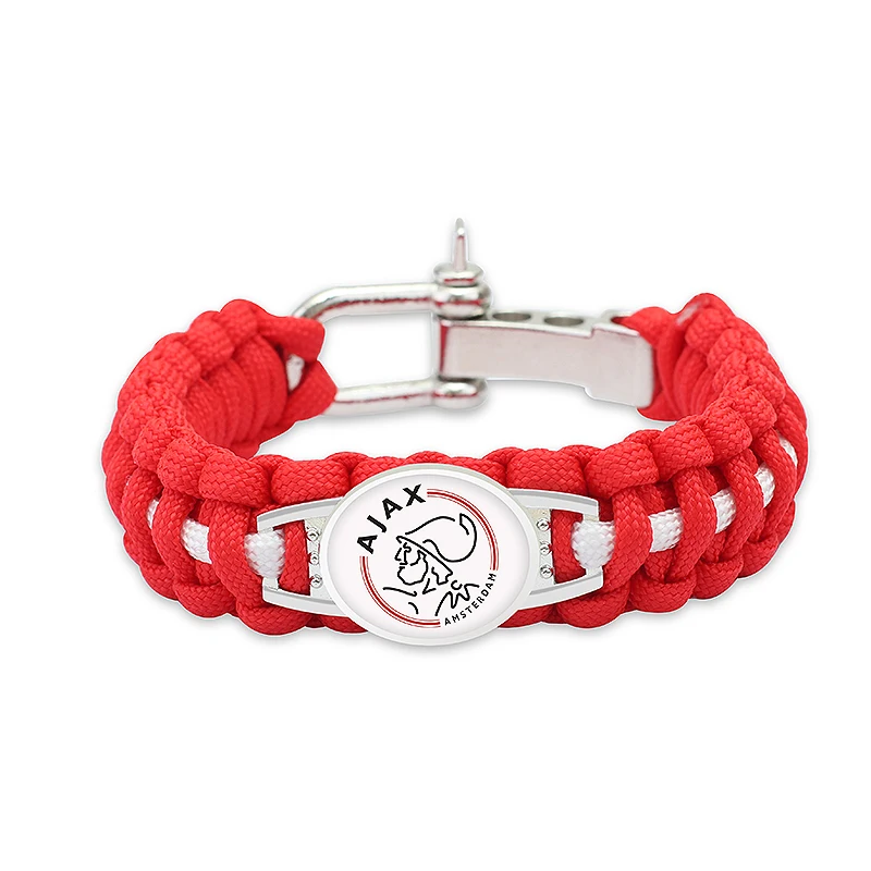 Hyung Pune Dutch Eredivisie Adjustable Football Sport Teams Ajax Feyenoord Paracord Survival Bracelet For Men Women
Hyung Pune Dutch Eredivisie Adjustable Football Sport Teams Ajax Feyenoord Paracord Survival Bracelet For Men Women
