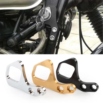 Right Ignition Key Relocation Bracket For HINKLEY BONNEVILLE T100 SE SCRAMBLER THRUXTON 2001-2012 2013 2014 2015 CNC Aluminum
Right Ignition Key Relocation Bracket For HINKLEY BONNEVILLE T100 SE SCRAMBLER THRUXTON 2001-2012 2013 2014 2015 CNC Aluminum