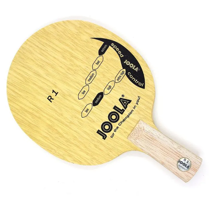 Joola R1 (R-1, R*1, Thickest, Fastest, Light & Offensive, Good for Pips-long Player) Racket Table Tennis Blade Ping Pong Bat
Joola R1 (R-1, R*1, Thickest, Fastest, Light & Offensive, Good for Pips-long Player) Racket Table Tennis Blade Ping Pong Bat