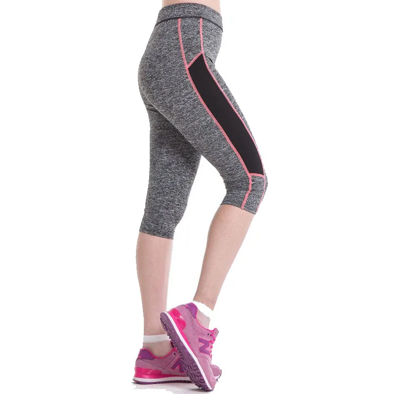 Hot New Women Exercise Capris Leggings Fitness Wear Elastic High Waist Slim Patchwork Leggings High Quality
Hot New Women Exercise Capris Leggings Fitness Wear Elastic High Waist Slim Patchwork Leggings High Quality