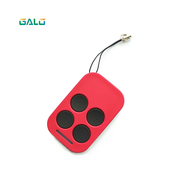 GALO red remote control transmitter for 220V 110V 24V DC sliding gate opener(no battery included)
GALO red remote control transmitter for 220V 110V 24V DC sliding gate opener(no battery included)