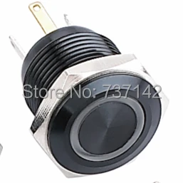 ELEWIND 16mm Ring illuminated momentary push button switch (PM161F-10E/JL/B/12V/A)
ELEWIND 16mm Ring illuminated momentary push button switch (PM161F-10E/JL/B/12V/A)