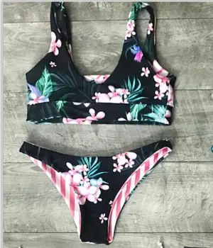 2018 New Double Wear Flower Printed Two-Piece BIKINI Sexy Fashion Swimwear Bikinis
2018 New Double Wear Flower Printed Two-Piece BIKINI Sexy Fashion Swimwear Bikinis