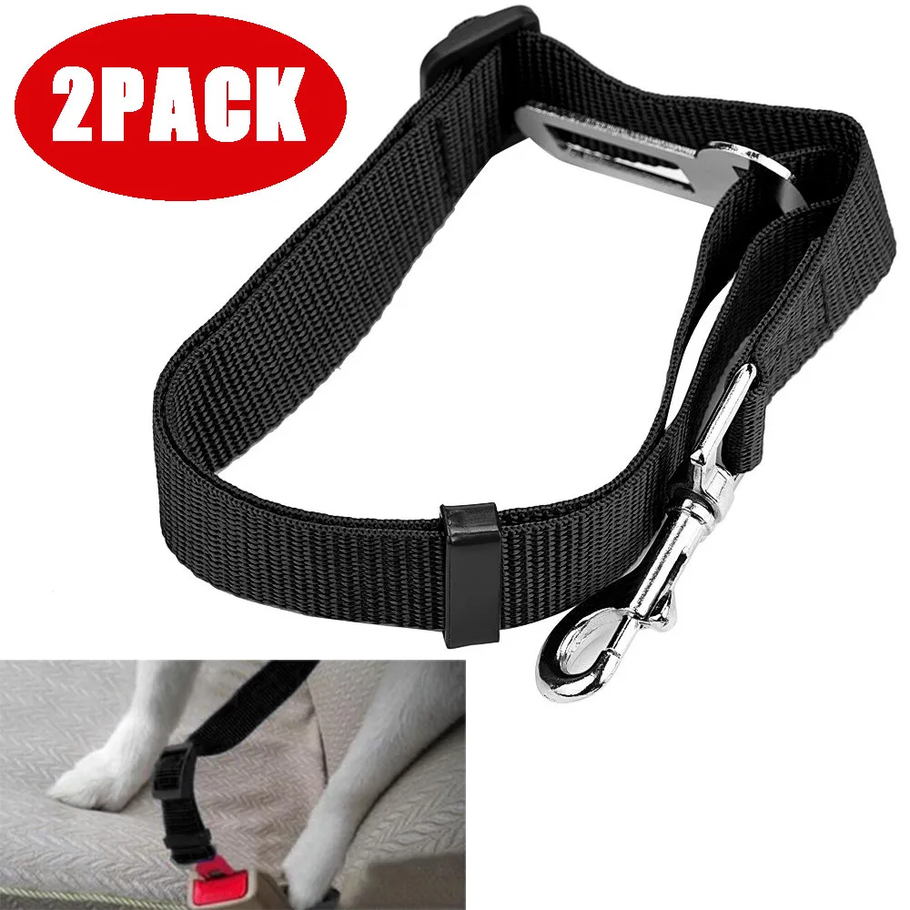 2PCS/Pack Vehicle Car Seat Belt Seatbelt Lead Clip Pet Cat Dog Safety Leashes BK Supplies Accorries Dropshipping 10Mar 8 | Дом и сад