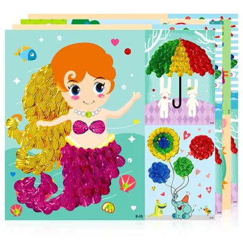 12pcs/lot Creative Kindergarten handmade DIY production material package, three-dimensional paste painting shell painting
12pcs/lot Creative Kindergarten handmade DIY production material package, three-dimensional paste painting shell painting