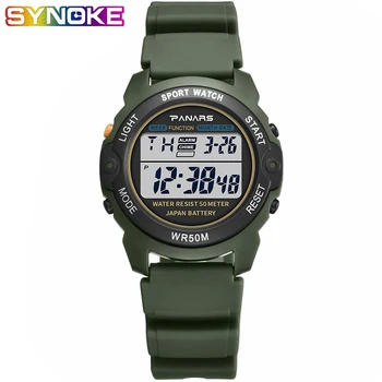 PANARS Sports Men Digital Watch Luminous Luxury 50M Waterproof Outdoor Shock Resistant Watch ArmyGreen Strap Alarm Clock
PANARS Sports Men Digital Watch Luminous Luxury 50M Waterproof Outdoor Shock Resistant Watch ArmyGreen Strap Alarm Clock