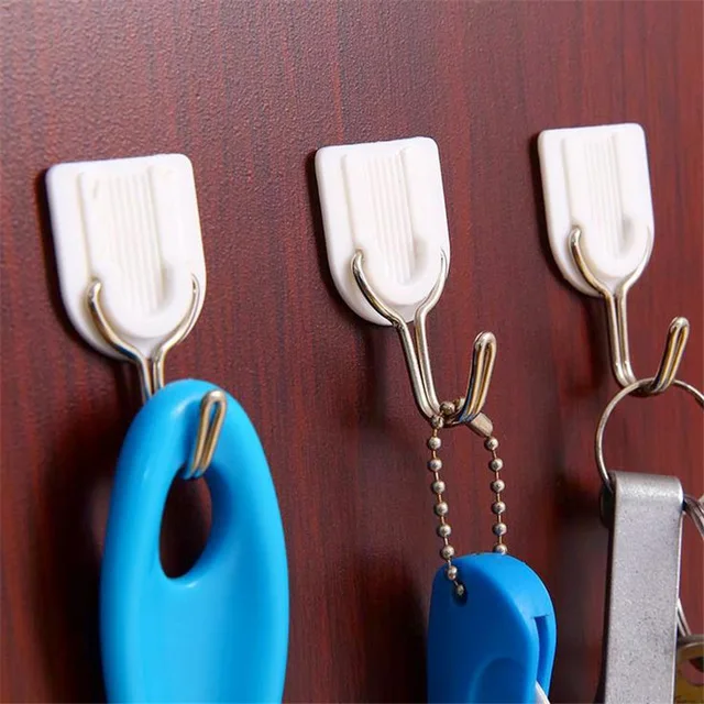 Bathroom Kitchen Hooks for Hanging Adhesive Hooks Stick On Wall Hanging Door Clothes Towel Handbag Holder Wall Hanger 5Pcs/Set
Bathroom Kitchen Hooks for Hanging Adhesive Hooks Stick On Wall Hanging Door Clothes Towel Handbag Holder Wall Hanger 5Pcs/Set