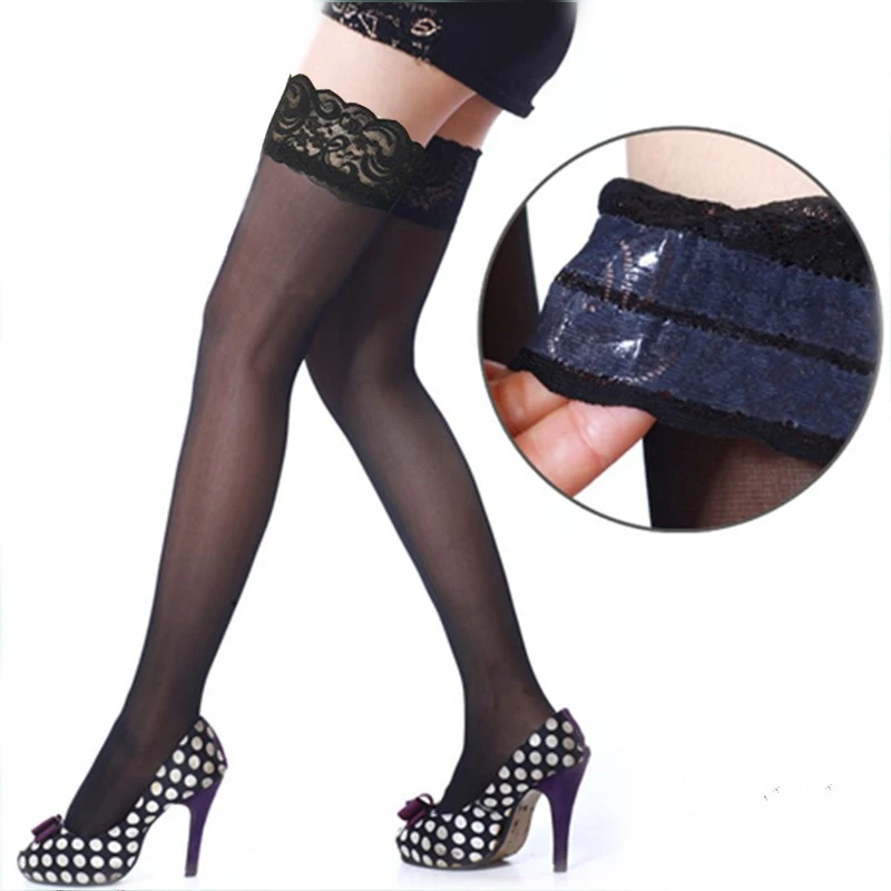 Non-Slip Silicone Stocking Women Tights Sexy Pantyhose Female Slim Knee Thigh High Stockings Bona Erotic Long Collants
Non-Slip Silicone Stocking Women Tights Sexy Pantyhose Female Slim Knee Thigh High Stockings Bona Erotic Long Collants