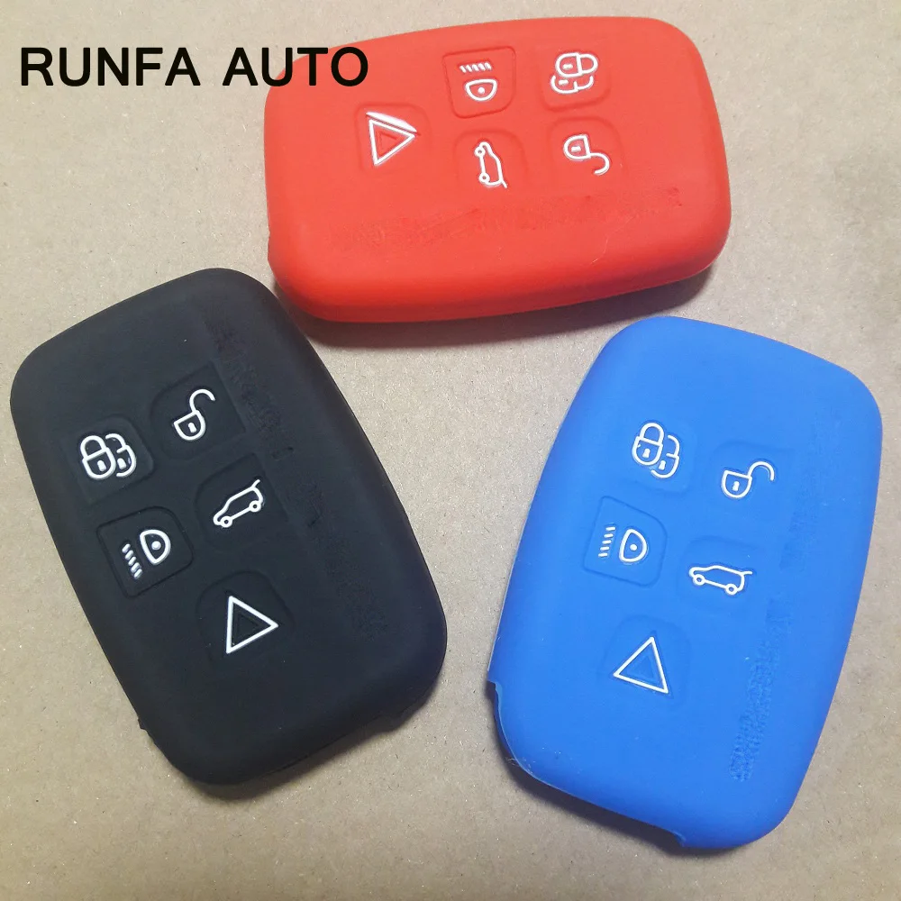 5 Buttons Silicone Shell Cover For LAND ROVER LR4 Range Rover Discovery Evoque Sport Smart Key Case
5 Buttons Silicone Shell Cover For LAND ROVER LR4 Range Rover Discovery Evoque Sport Smart Key Case