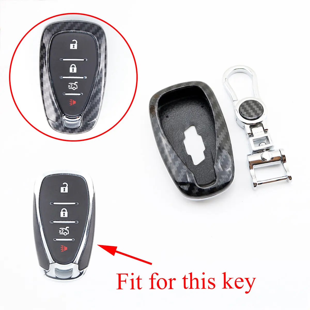 Smart Key Shell Case Holder Fob Cover Fit For Chevrolet Cruze Volt Malibu Sonic Equinox Camaro Trax 2/3/4 Buttons Accessories
Smart Key Shell Case Holder Fob Cover Fit For Chevrolet Cruze Volt Malibu Sonic Equinox Camaro Trax 2/3/4 Buttons Accessories