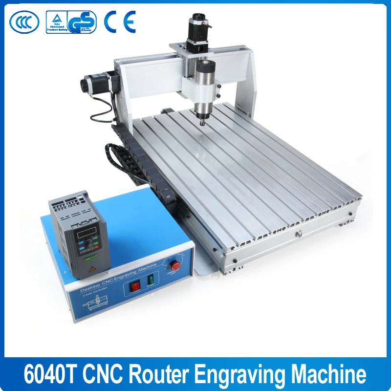 CNC 6040T 1.5KW 3axis CNC router CNC wood carving machine USB Mach3 control Woodworking Milling Engraver Machine with Cooling
CNC 6040T 1.5KW 3axis CNC router CNC wood carving machine USB Mach3 control Woodworking Milling Engraver Machine with Cooling