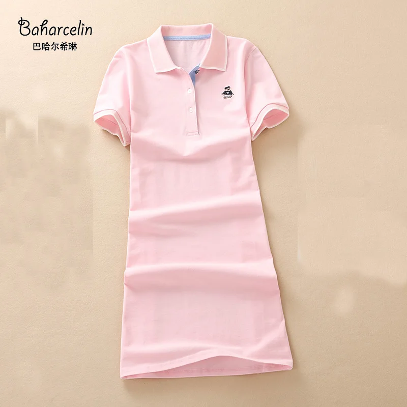 Baharcelin Polo Casual Dresses De Festa T Shirt Femme Summer Tops Clothing woman girl A line Dress Ete Vestidos big plus size
Baharcelin Polo Casual Dresses De Festa T Shirt Femme Summer Tops Clothing woman girl A line Dress Ete Vestidos big plus size