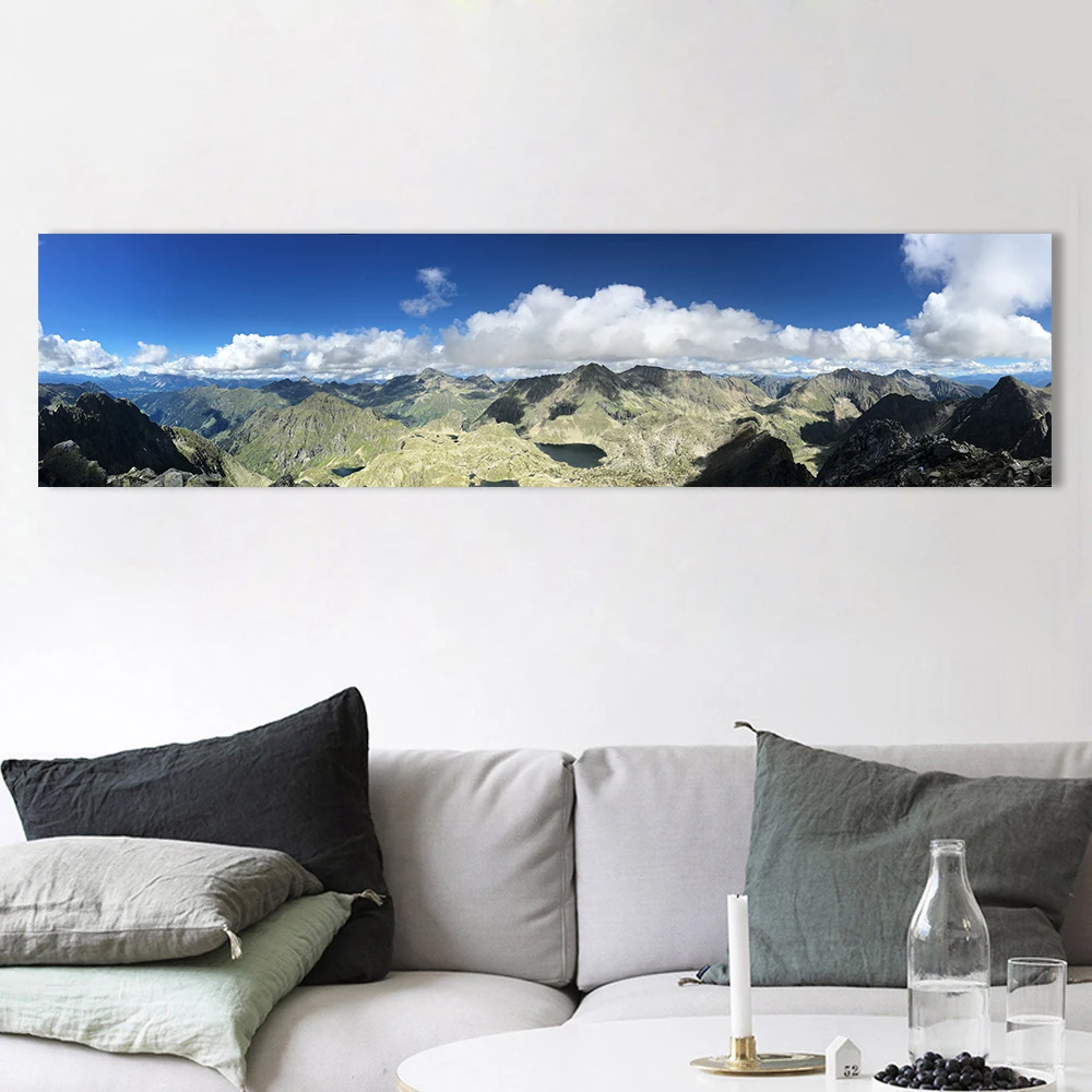 HDARTISAN Wall Art Poster Canvas Art Print Landscape Painting Panoramic Mountain Wall Picture For Living Room No Frame
HDARTISAN Wall Art Poster Canvas Art Print Landscape Painting Panoramic Mountain Wall Picture For Living Room No Frame