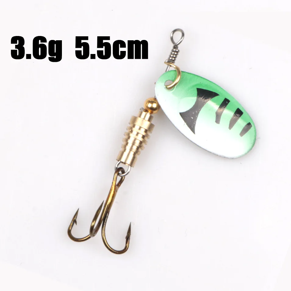 1Pcs Metal Spinner spoon bait Fishing Lures Wobblers Hand Artificial Fishing Baits With treble Hooks Fishing Tackle
1Pcs Metal Spinner spoon bait Fishing Lures Wobblers Hand Artificial Fishing Baits With treble Hooks Fishing Tackle