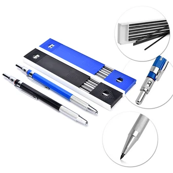 1PCs 2.0 mm Black New Lead Holder Mechanical Drafting Drawing Pencil random color With 12pcs 2.0mm Black Lead
1PCs 2.0 mm Black New Lead Holder Mechanical Drafting Drawing Pencil random color With 12pcs 2.0mm Black Lead