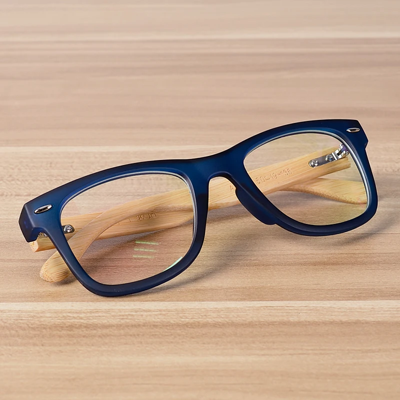 NOSSA Handmade Bamboo Clear Frame Glasses Women And Men's Classic Myopia Prescription Eyewear Frames Wood Retro Blue Eyeglasses
NOSSA Handmade Bamboo Clear Frame Glasses Women And Men's Classic Myopia Prescription Eyewear Frames Wood Retro Blue Eyeglasses
