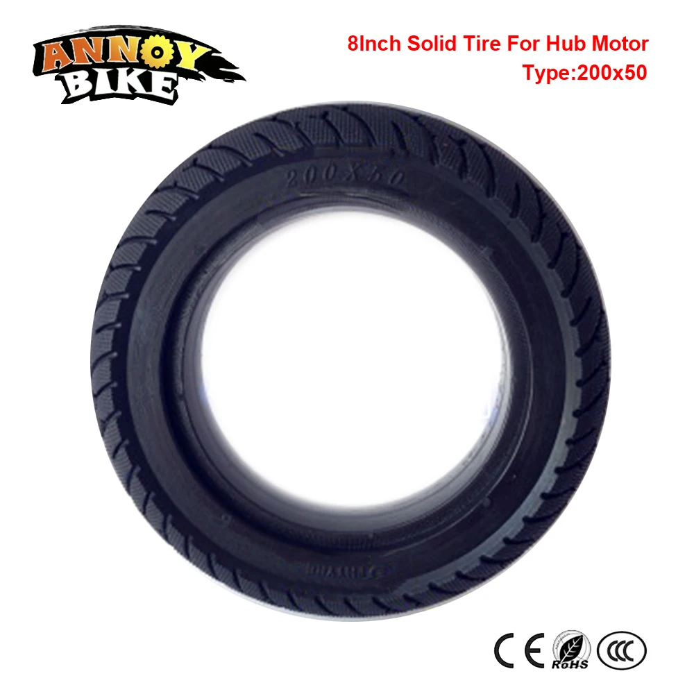 200*50 8 Inches Scooter Solid Tire 8" 200x50 Electric Bike Accessory Skateboard Front/Rear Scooter Wheel Solid Replacement Tyre
200*50 8 Inches Scooter Solid Tire 8" 200x50 Electric Bike Accessory Skateboard Front/Rear Scooter Wheel Solid Replacement Tyre