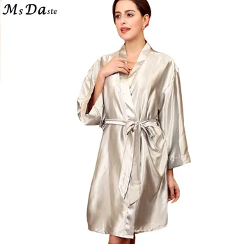 Bathrobe for Women Silk Imitation Ladies Nightgown Belted Robe Femme Plus Size 4XL 5XL Woman Dressing Gown 11 Colors Sleepwears
Bathrobe for Women Silk Imitation Ladies Nightgown Belted Robe Femme Plus Size 4XL 5XL Woman Dressing Gown 11 Colors Sleepwears