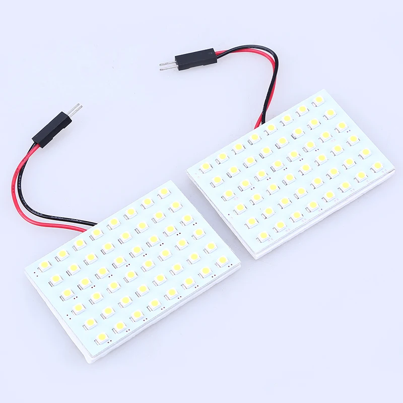 POSSBAY 2 Pieces Panel 48SMD White Micro Dome Index Universal Car LED Lamp Bulbs Wedge White Light Headlight DC12V
POSSBAY 2 Pieces Panel 48SMD White Micro Dome Index Universal Car LED Lamp Bulbs Wedge White Light Headlight DC12V