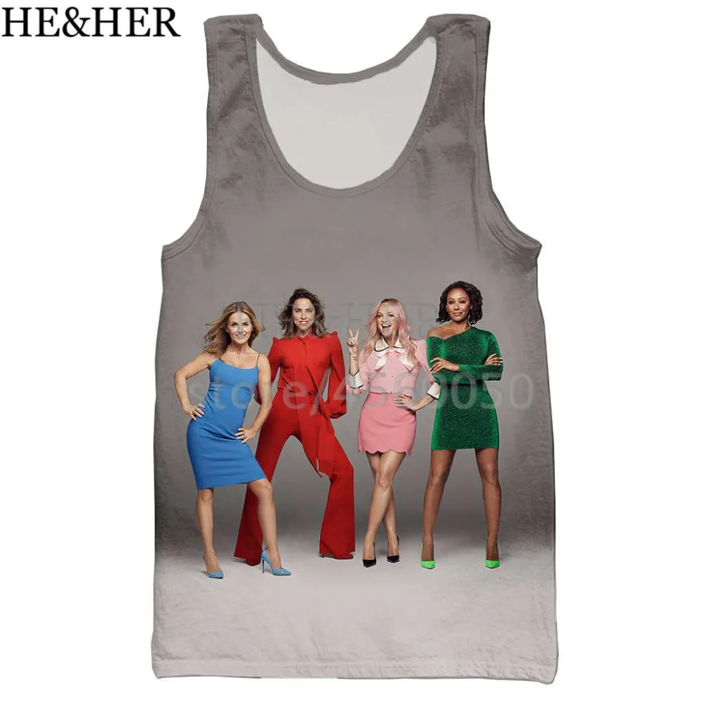Spice Girls 3D printed unisex tank top for men fashion summer tank top work out men women tank tops halter tank top
Spice Girls 3D printed unisex tank top for men fashion summer tank top work out men women tank tops halter tank top